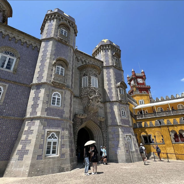 <葡萄牙 Sintra 🇵🇹> 浪漫三色宮殿 ⬜️🟨🟥