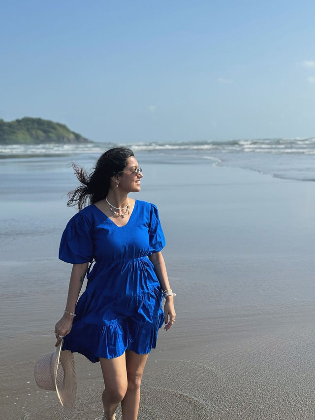 고아의 모르짐 해변을 방문했는데 정말 놀라운 경험이었어요! 🏖️🌴