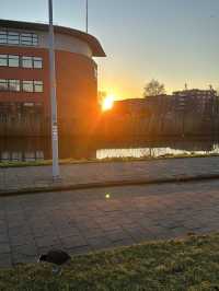 Outside the city 