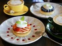 Delicious Seasonal Tarts at TET Brasserie & Cafe🍓