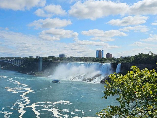 A breathtaking view of Niagara Falls