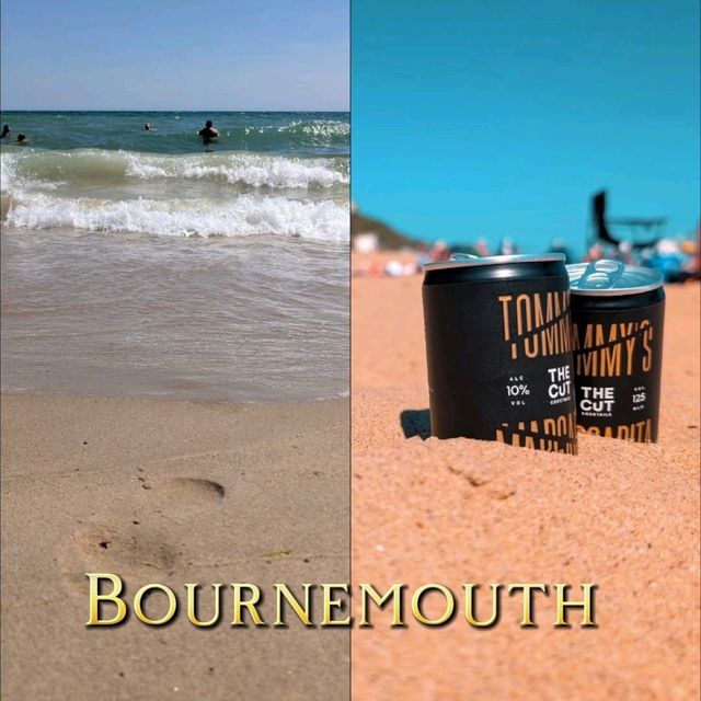 Sandy beach in England 