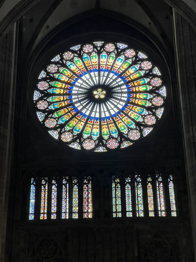 Skyward Majesty – Strasbourg’s Notre-Dame Cathedral Will Leave You Speechless ✨🕍  