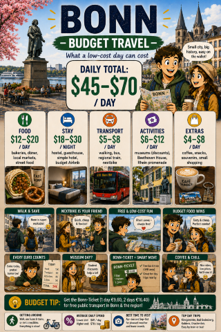 🗺️ 各種預算的波昂之旅