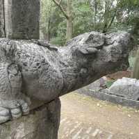 600年の眠りから蘇って来そうな石像にドッキリ、明孝陵