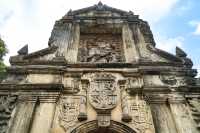 Philippines' ancient castle in the center of Manila city.