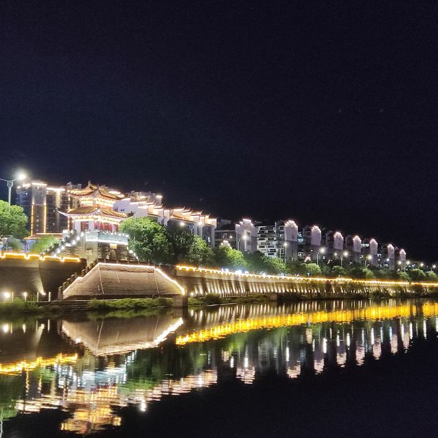打卡石城琴江河遊船（夜遊）