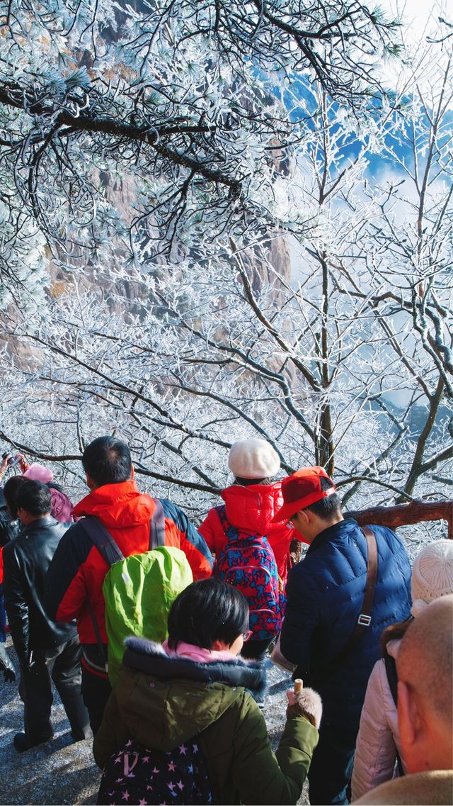 江浙滬週末來回，黃山冬日賞雪攻略