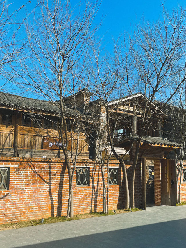 「江西景德鎮御窯博物館」紅磚建築，2024年春天適合欣賞櫻花
