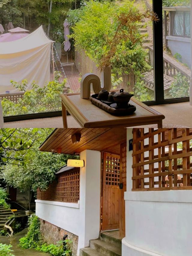 莫干山丨在全景竹林丨環繞的民宿裡躺平了