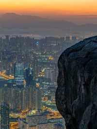 香港的夜景竟然這麼的美