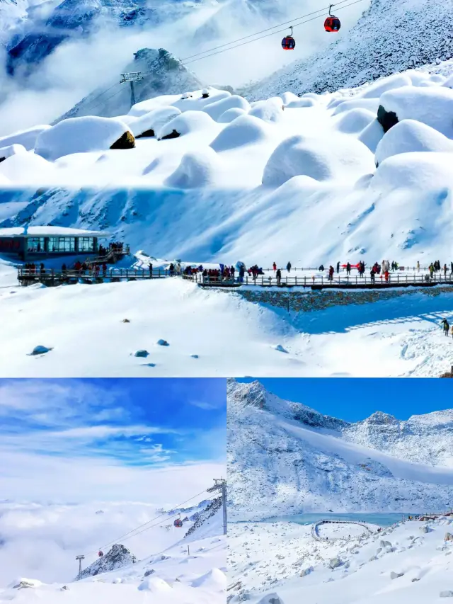 「雲の頂上」四川省の最も遠い遥かな場所 - ダグ氷河