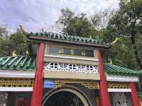 湖北武漢白雲洞夏天避暑的好去處