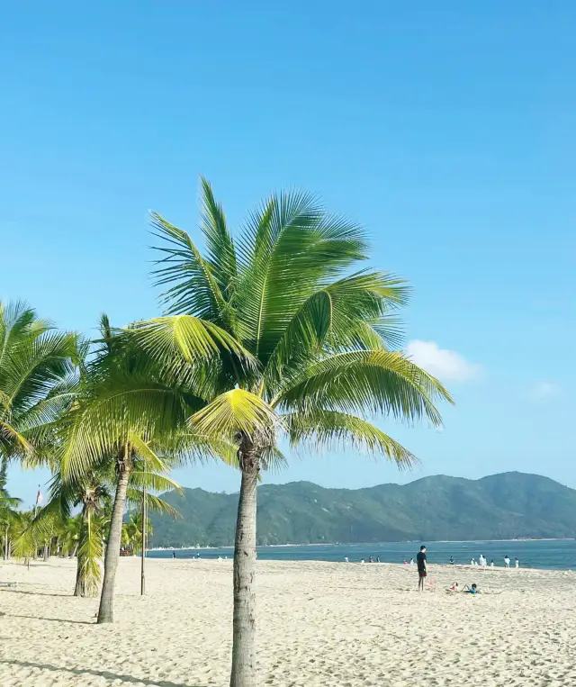 海南陵水清水灣，享受懶洋洋的慢生活