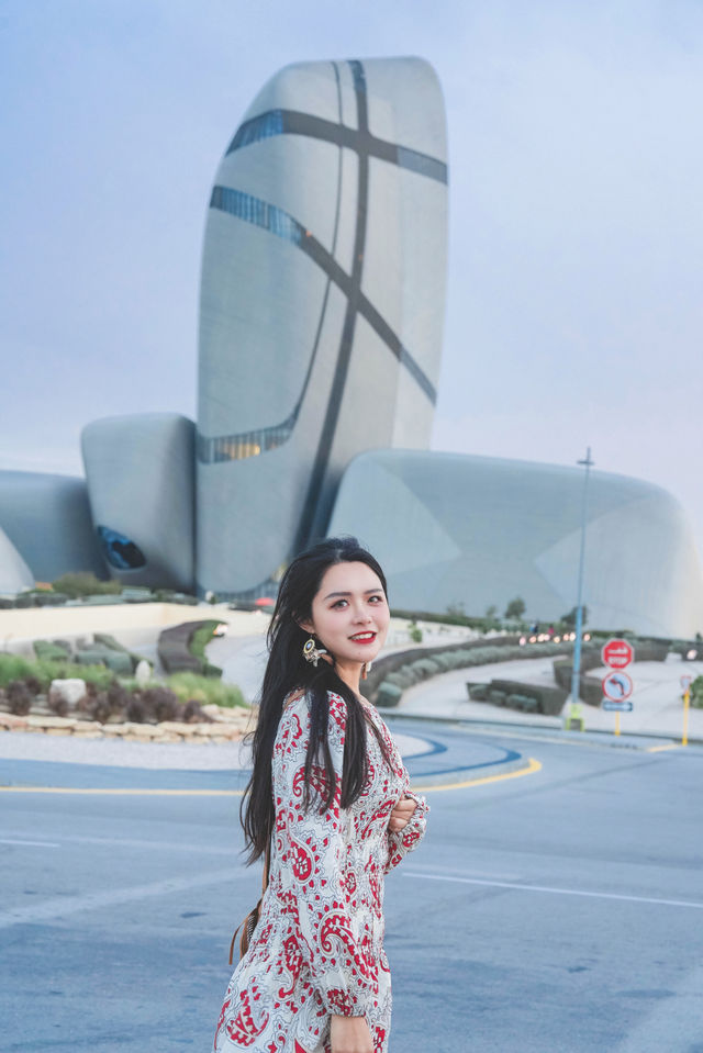 神秘土豪國沙特耗資30億的建築！超現代的世界文化中心