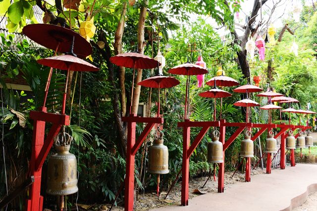 清邁古城別具一格的寺廟～盼道寺