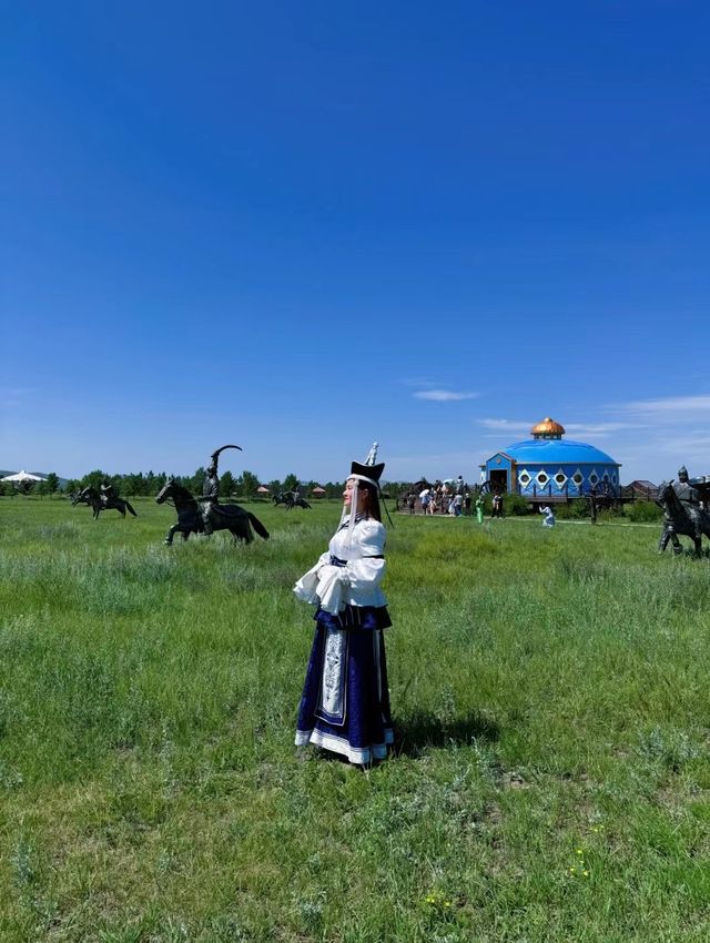 避暑勝地承德壩上草原大汗行宮