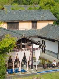 一院一私湯武漢2H睡進森林竹海