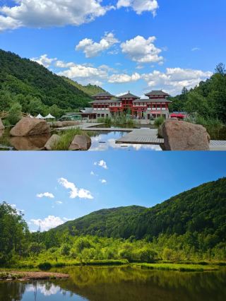 太美了!!內蒙古版的九寨溝。