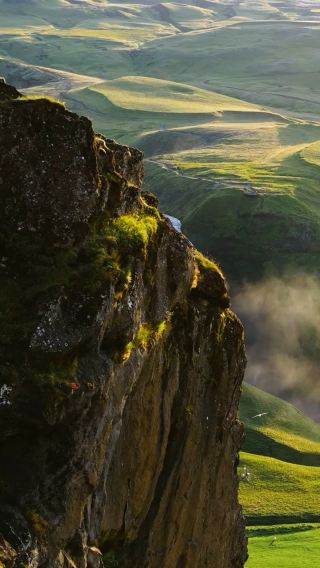 Skogafoss from a different perspective of nature