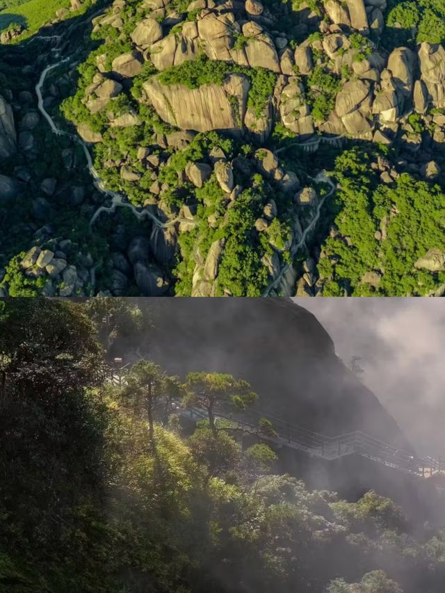 以為武功山夠美了，直到我來到靈山……。
