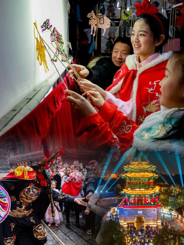 這個週末，來台兒莊古城開啟您的初冬之旅吧。