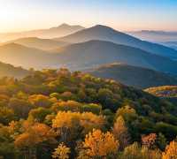 五桂秋韻，杉紅瀑秀