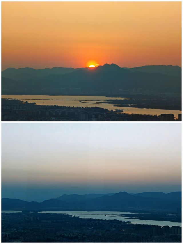 高空絕美：昆明索菲特大酒店的日落時分