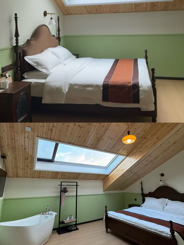 在葫蘆島找到了一家可以住在海邊的城堡