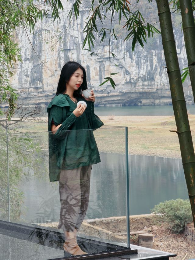 冬日陽朔最奢侈的事：在悅畔聖境游向漓江