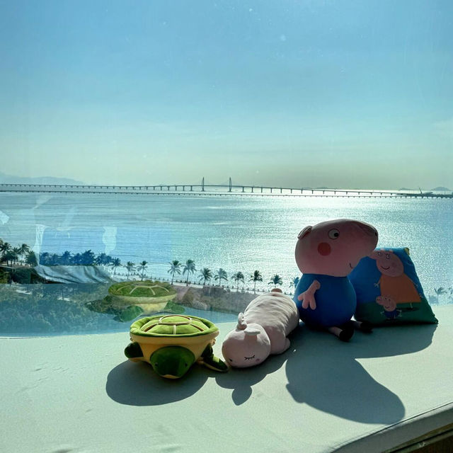 為了這扇窗🌊專程飛珠海，值了！