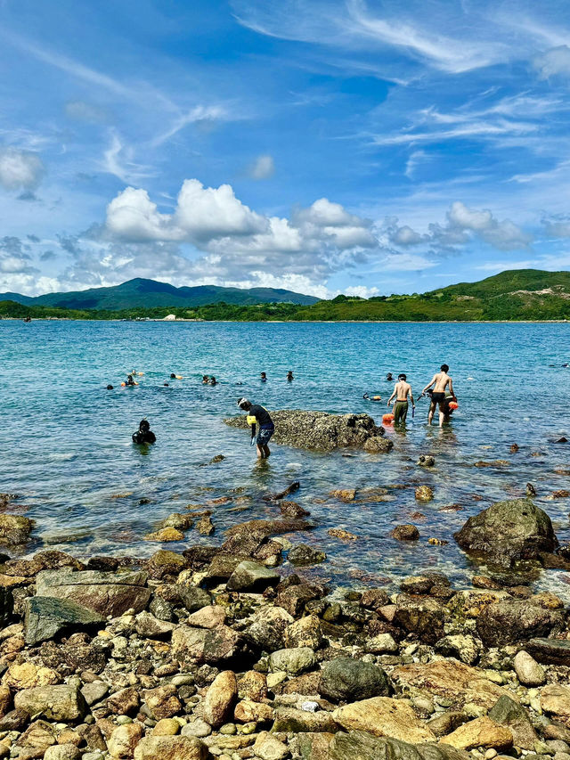 探秘橋咀洲：浮潛與獨木舟的藍色奇遇