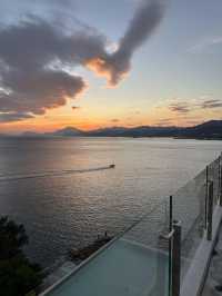 🌅深圳新店封神！無邊泳池海景餐廳 把日落浪漫吃進嘴裡！