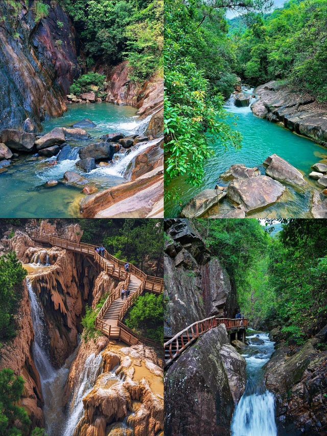 炎炎夏日玩水避暑，廣州小九寨溝就GO  炎炎夏日、又悶又熱 除了冷氣房，還能往哪逃啊？ 不妨約上三