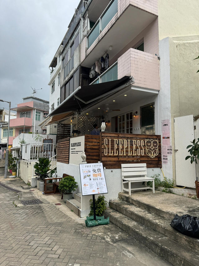 西貢市場街偶遇！可愛貓頭鷹咖啡館Sleepless✨