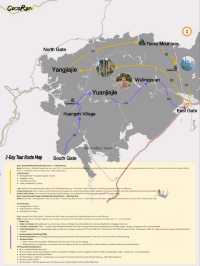 The Most Detailed Map Guide to Zhangjiajie (Part 1)