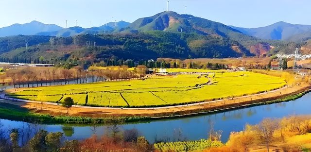 打卡昆明小秘境！螳螂川四季美到窒息
