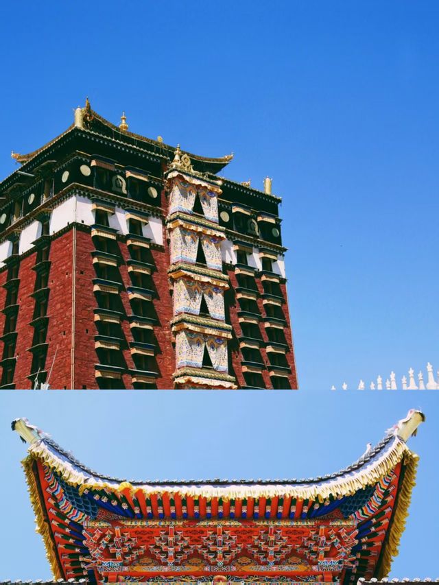 安多藏地的精神燈塔——米拉日巴佛閣 安多藏地的精神燈塔——米拉日巴佛閣