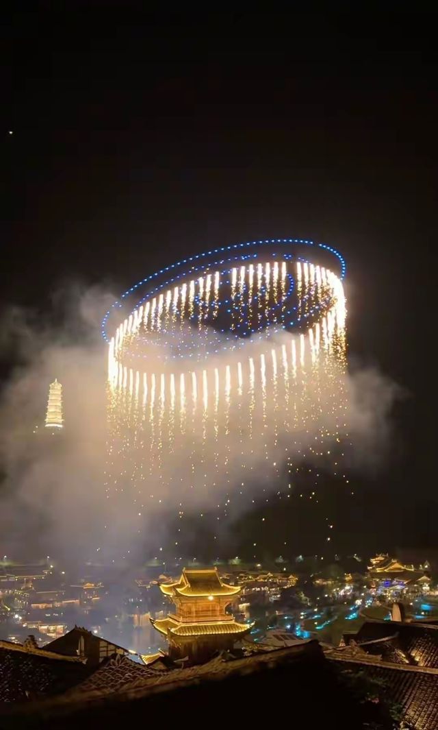 夜遊烏江寨，美如畫