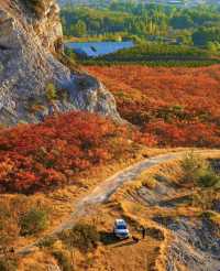 蔣福山紅葉林攻略:京津冀秋日秘境,漫山紅楓美到窒息!