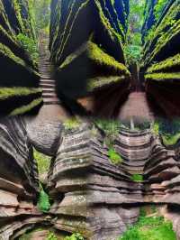 古丈紅石林——看四億年前海底奇觀