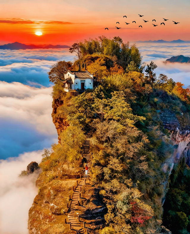 比起黃山，更愛安徽這座少有人知的小眾仙山