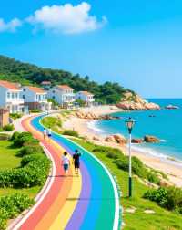 七彩漁村童話世界｜中國的“五漁村”、“彩虹村”｜“彩色王國”