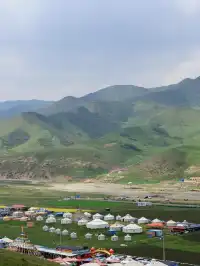 七月的抓喜秀龍草原