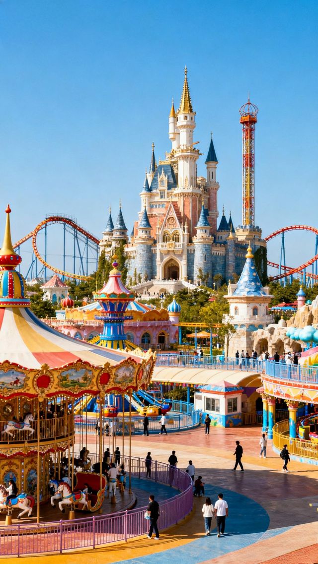 逛童話鎮、看大馬戲,歐樂堡一天玩遍海陸雙趣 逛童話鎮、看大馬戲,歐樂堡一天玩遍海陸雙趣