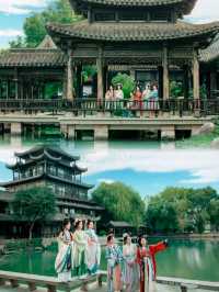 上午：古風開局·入住+初拍  • 8:30 抵達台兒莊古城東門，步行3分鐘直達狀元樓客棧！清代