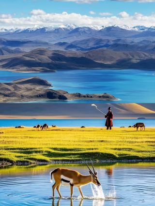 Yamdrok Lake Must-See Guide: Sacred Lake 5000m Hike, Stunning Photo Spots + Pitfall Avoidance Tips!