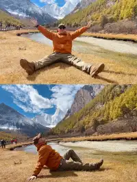 稻城亞丁的秋天，是上帝打翻的調色盤！