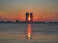 魔都落日秘境滴水湖懸日最佳打卡機位大公開!