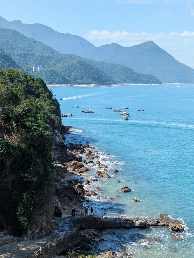 深圳竟然有這種玻璃海大鵬半島